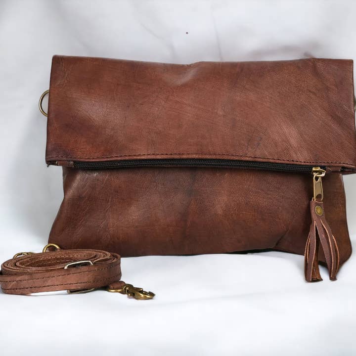 HandmadeBestSeller - Wholesale Crossbody Bag - Women's - Moroccan Leather Crossbody Bag | Leather Purse