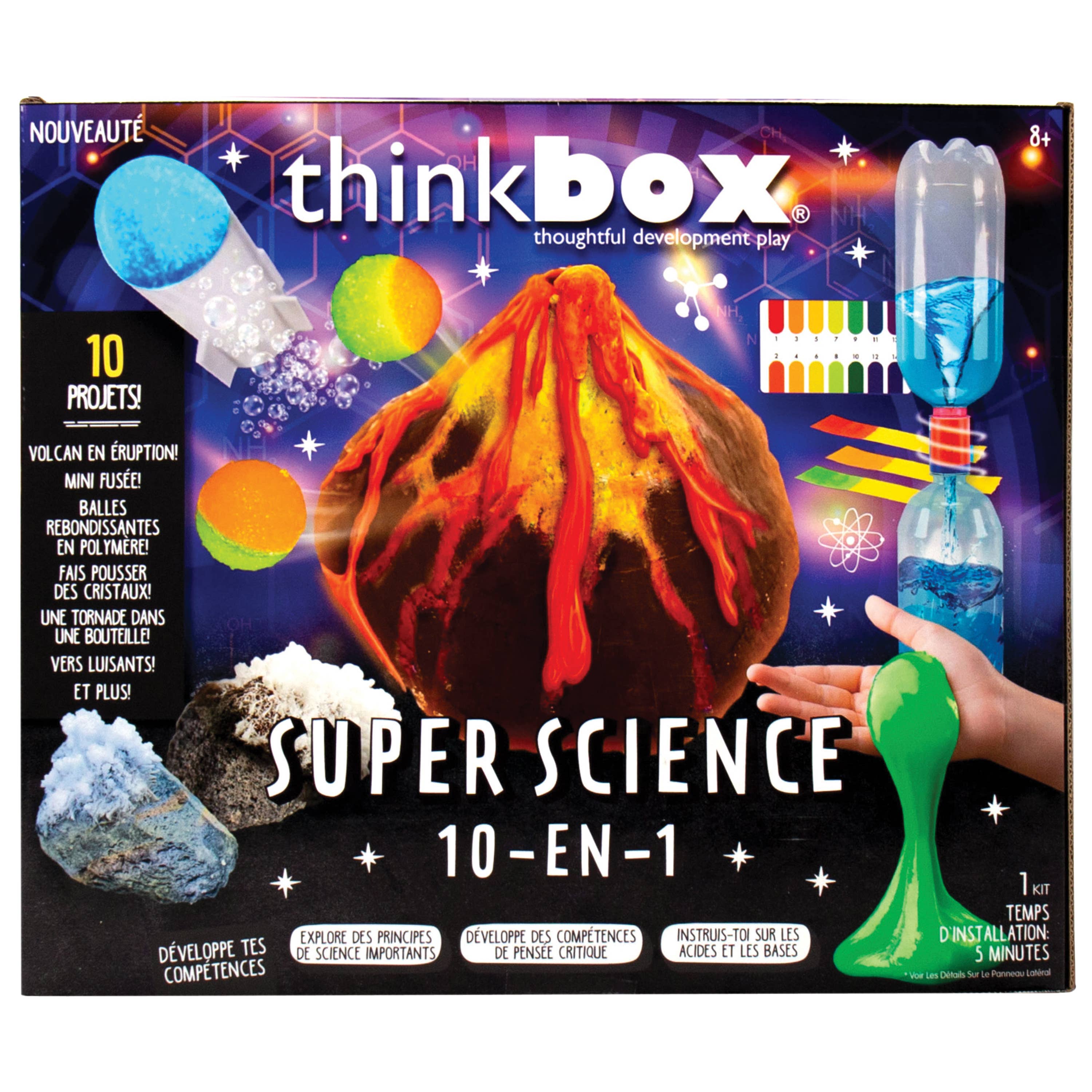 US Toy Company - Wholesale Toy Set - Kids - Tb 10-In-1 Super Science 4-unit case pack2