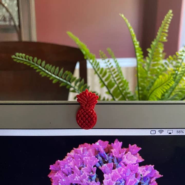 Vari3D Prints LLC – Engroshandel Taske til bærbar computer/tablet - Dame – Ananas Webcam Cover