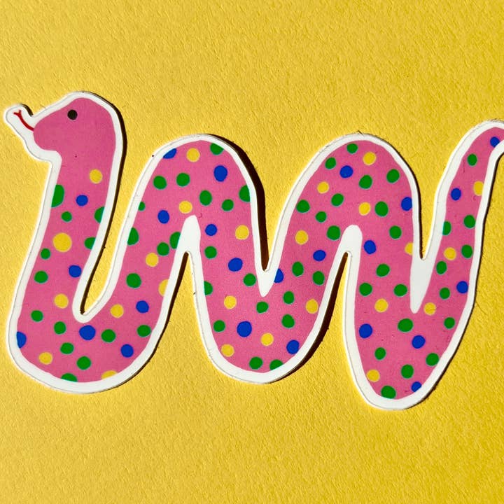 SNAKE STICKER for wholesale by Alphabet Studios