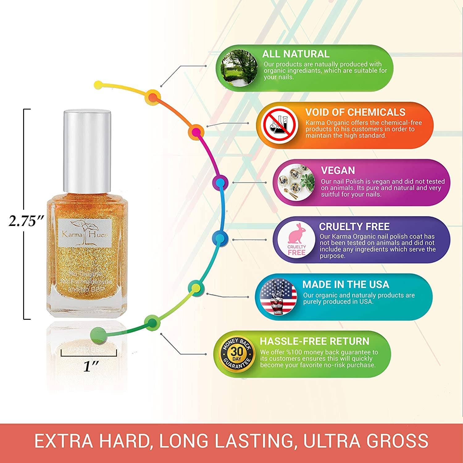 Karma Organic spa - Wholesale Nail Polish - Karma Organic Natural Nontoxic Oscar Ready - Nail Polish4