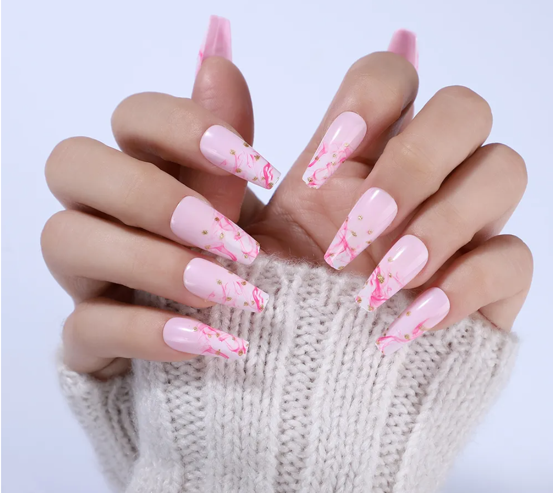 P.R.M.I.T Beauty - Wholesale Press-On/Fake Nails - PINK HAZE4