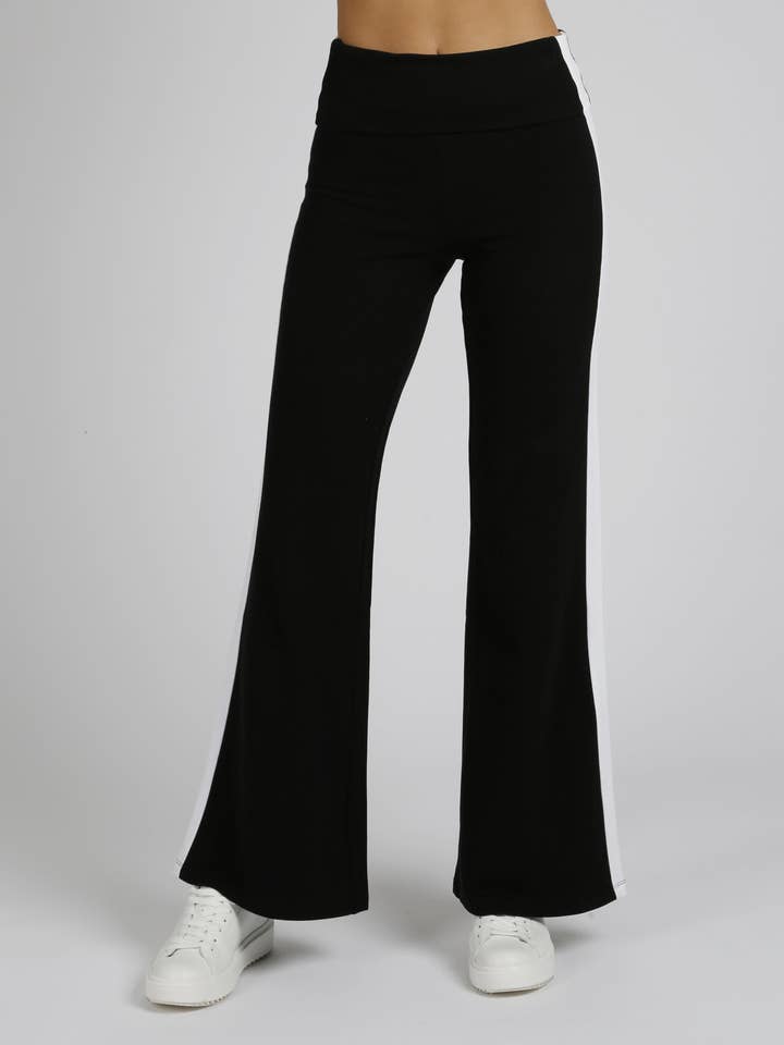 Tara Wide Leg Lounge Pant for wholesale by Blanc Noir