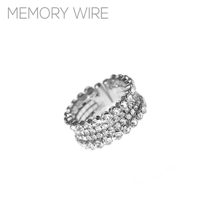 Accessorize Me – Großhandel Multi-Finger-Ring – Vierreihiger Strassring