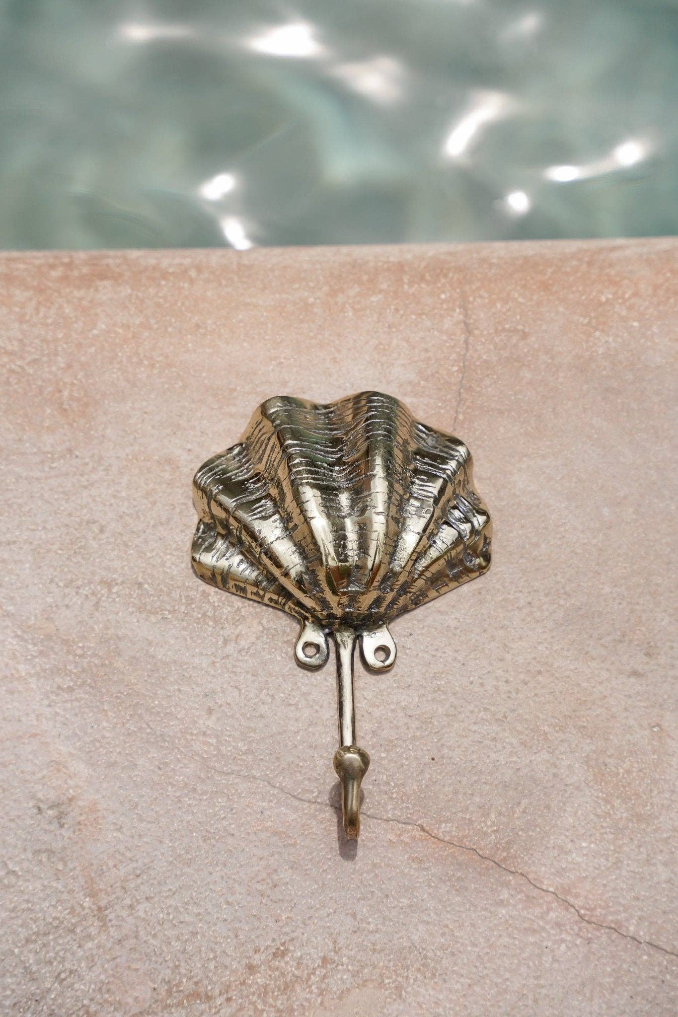 Hippie Monkey - Wholesale Wall Hook - The Shell Brass Hook - Hippie Monkey - 20241