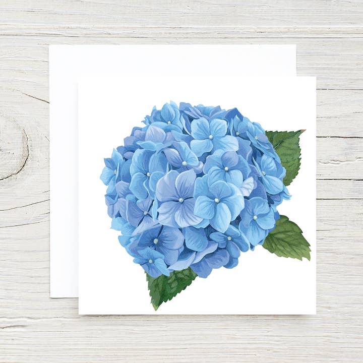 Brook Isle - Wholesale Everyday Greeting Card - Hydrangea Gift Card