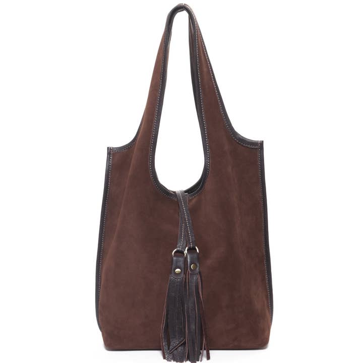 MONICA Brun Mocka för wholesale av Carla Mancini