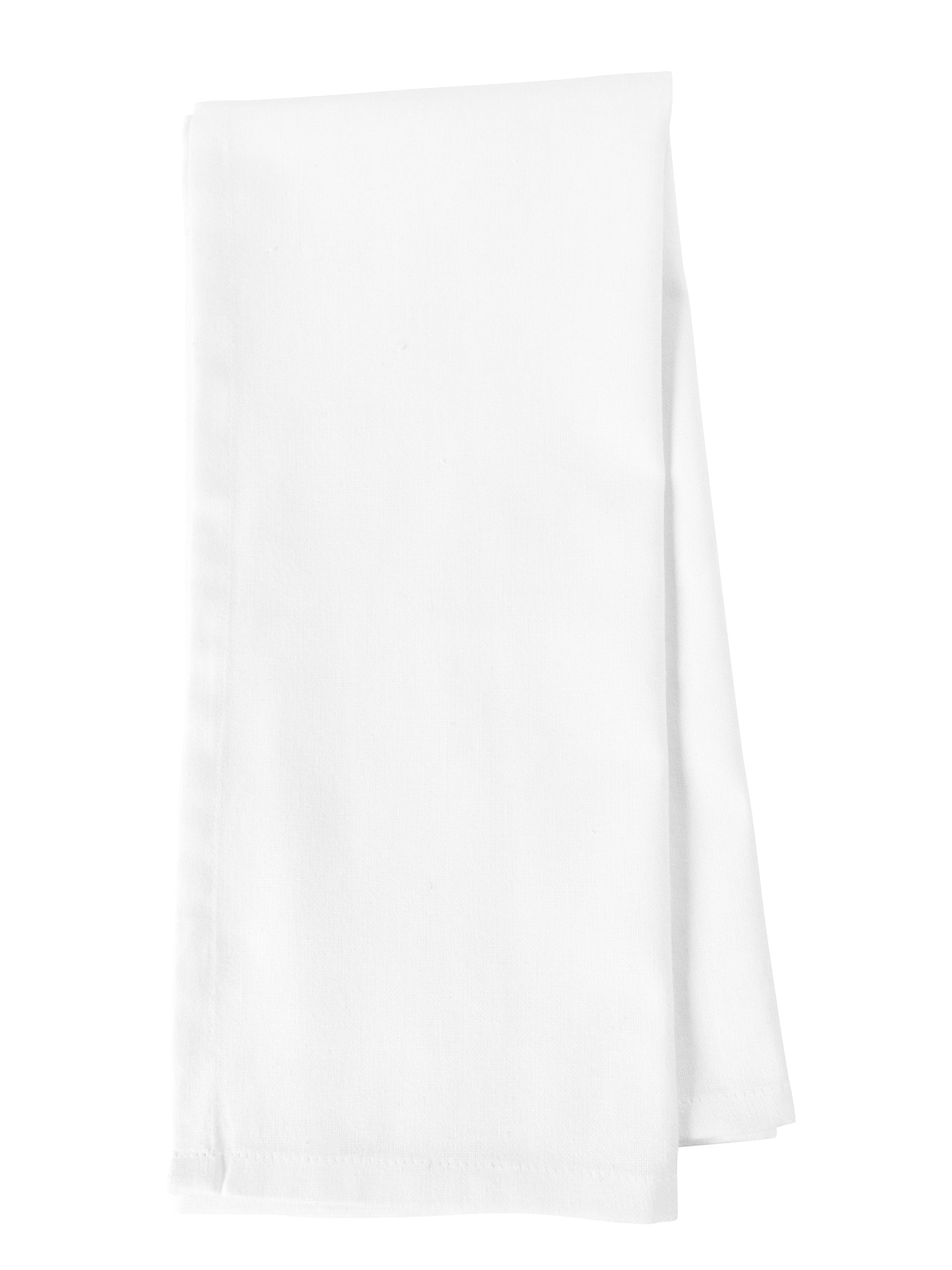 KAF Home - Venta al por mayor Paños de cocina - Paños de cocina blancos de tejido liso de KAF Home, juego de 101