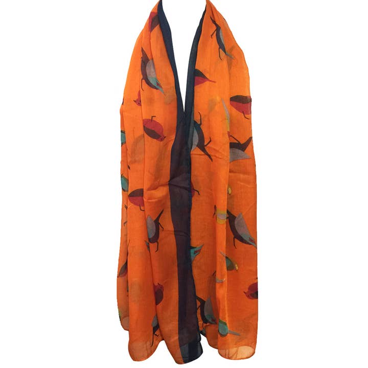 Wrapables.com - Wholesale Scarf - Women's - Wrapables Soft Viscose Bird Print Multi-Style Scarf41