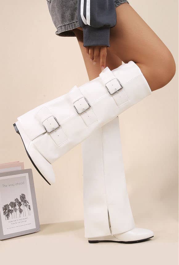 White WOMEN'S BOOT, YL-110 for wholesale on Faire0