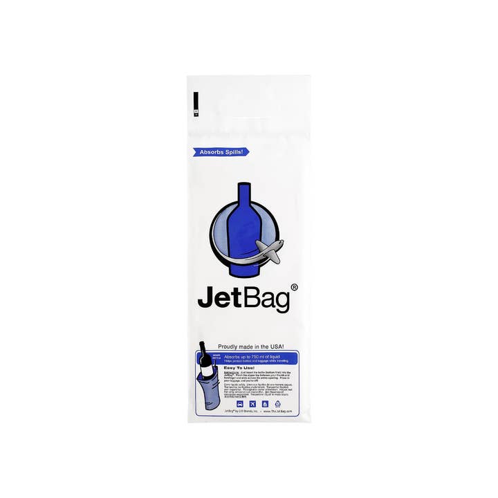 JetBag Bold Travel Wine Bottle Protector Bag for wholesale by 203 Brands