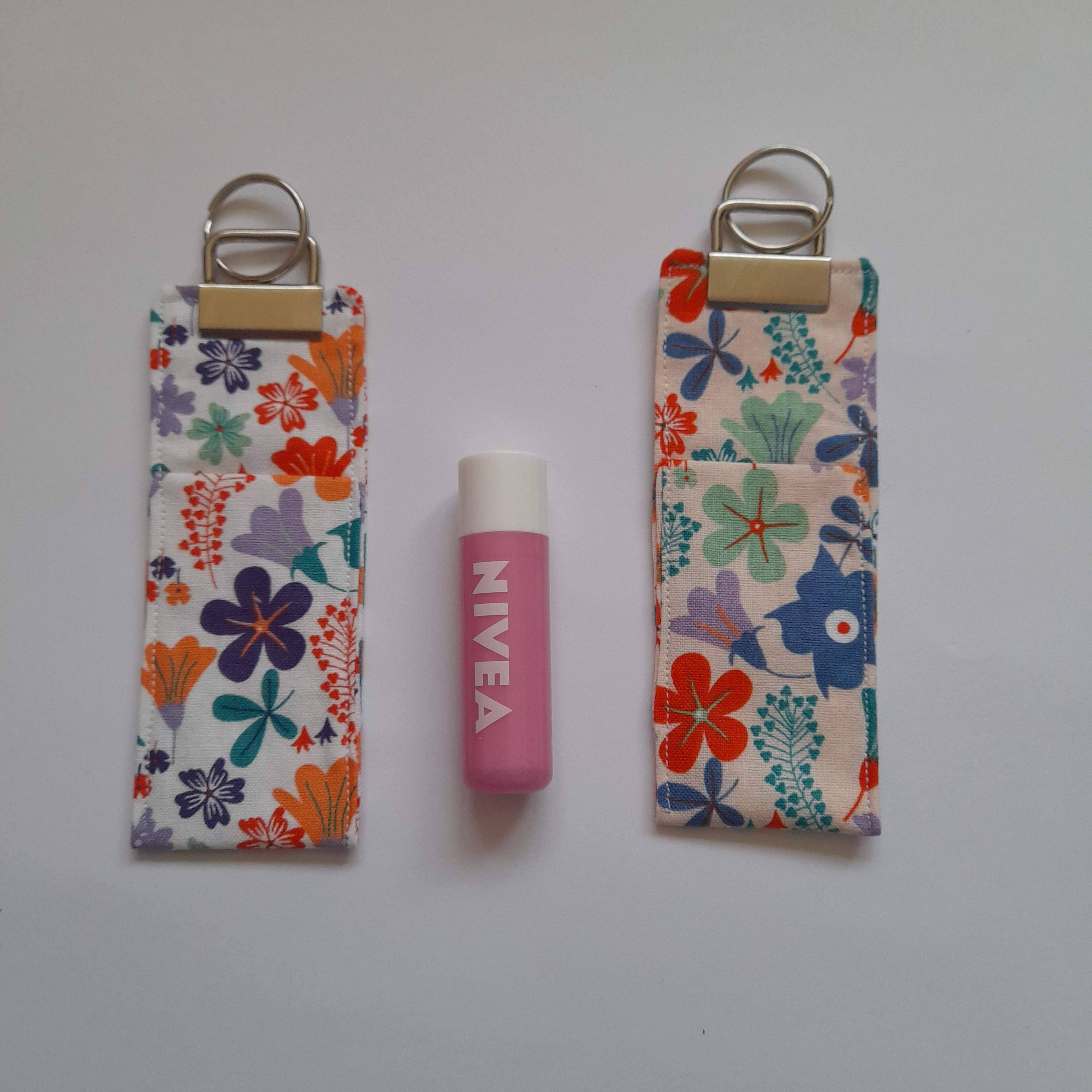 Handmade at Hazelwood - Vente Porte-clés – femme - Porte-clés porte-baume à lèvres1