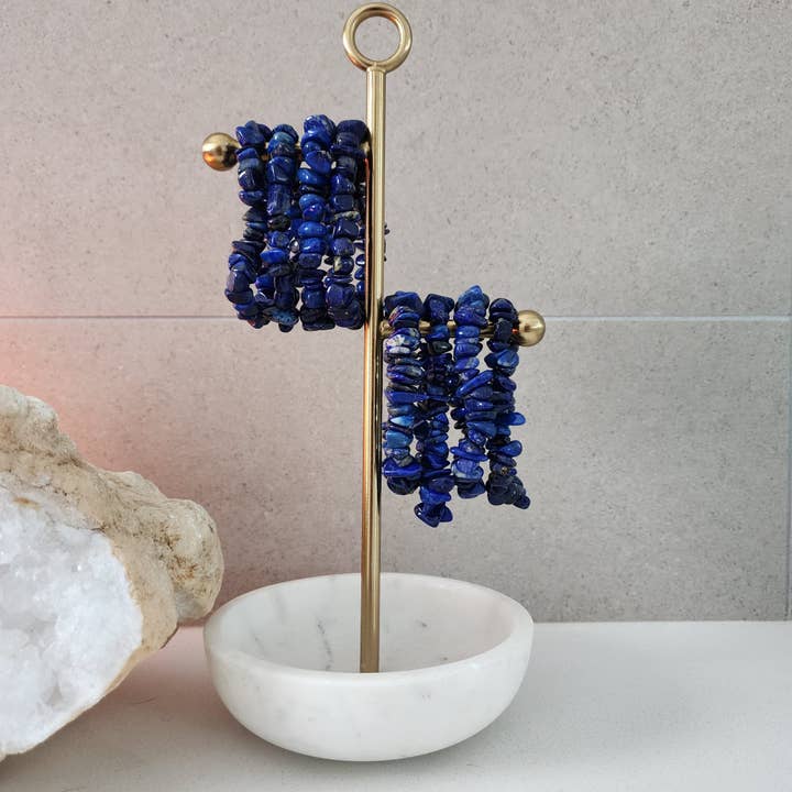 Lapis Lazuli Chunky Bracelet for wholesale by The Queen of Quartz
