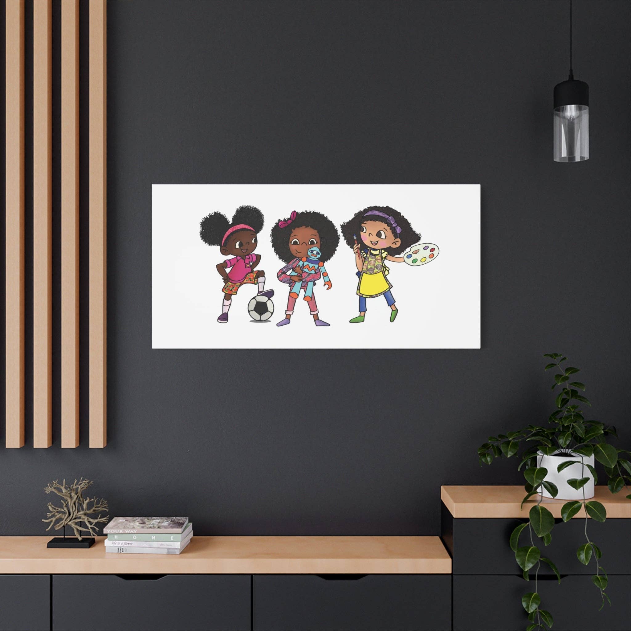 Ikuzi Dolls - Wholesale Art Print - Kids & Baby - Kids' Canvas Wall Art - Playful Characters for Creative Spaces119
