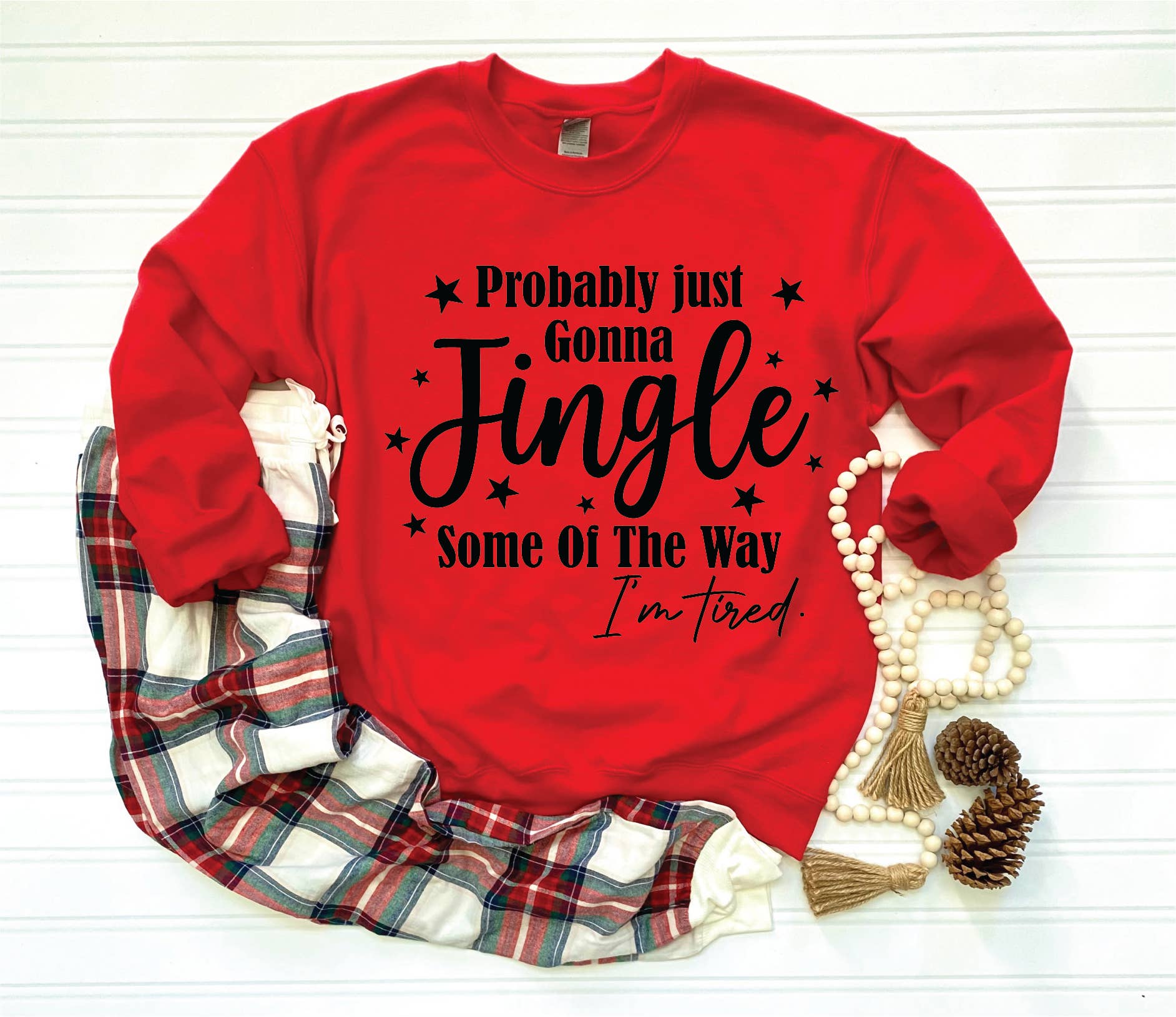 Southern Attitude Designs Inc - Wholesale Graphic Sweatshirt - Women's - Jingle Some of The Way