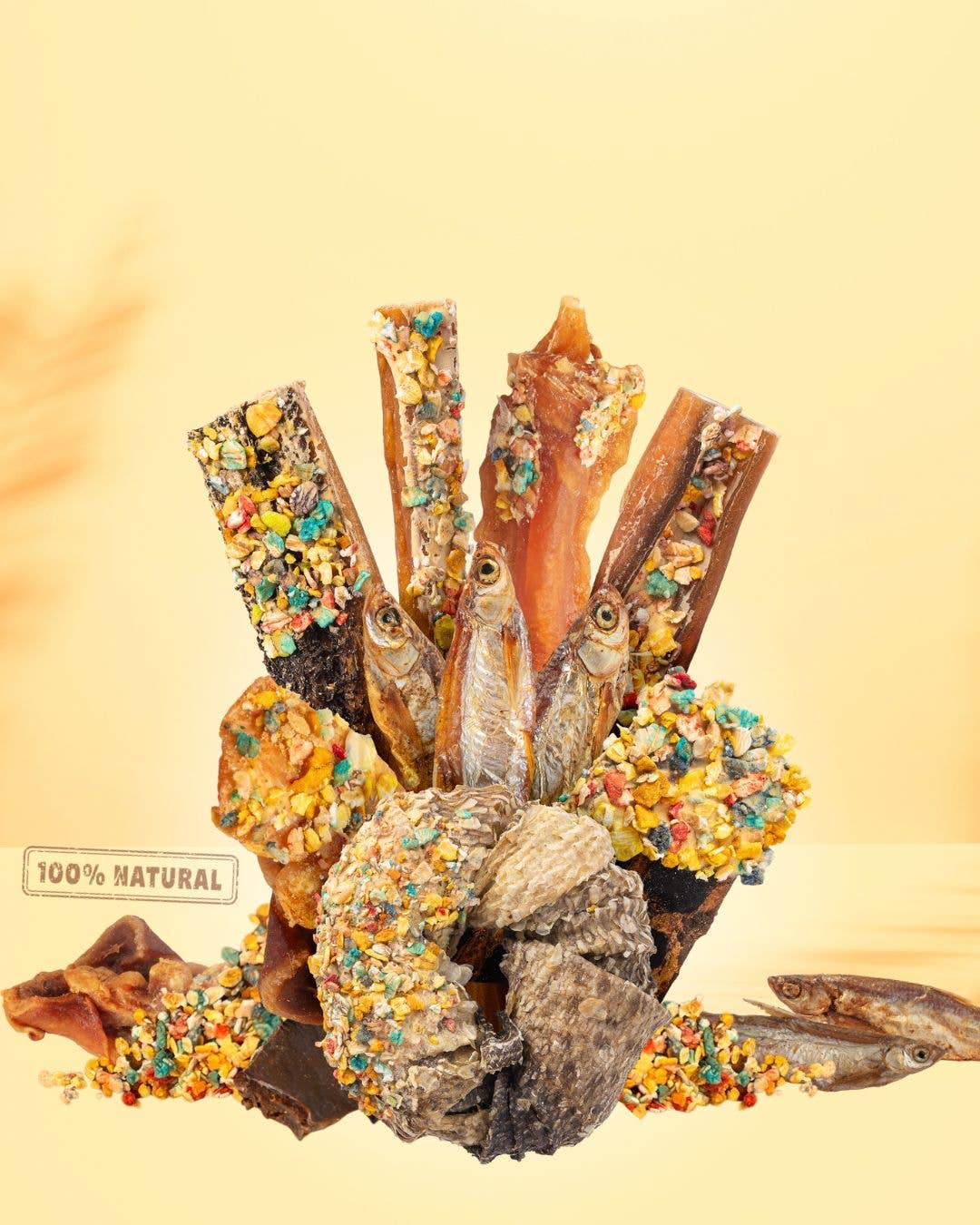 Belpharmed bv: Cooka's Cookies & Sensidog - Wholesale Pet Treats - Dog - Candy Crush Pack - Dried Meats & Fish With Dogfetti2