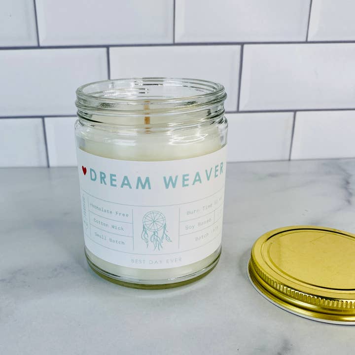 Wit Dream Weaver kaars voor groothandel op Faire1