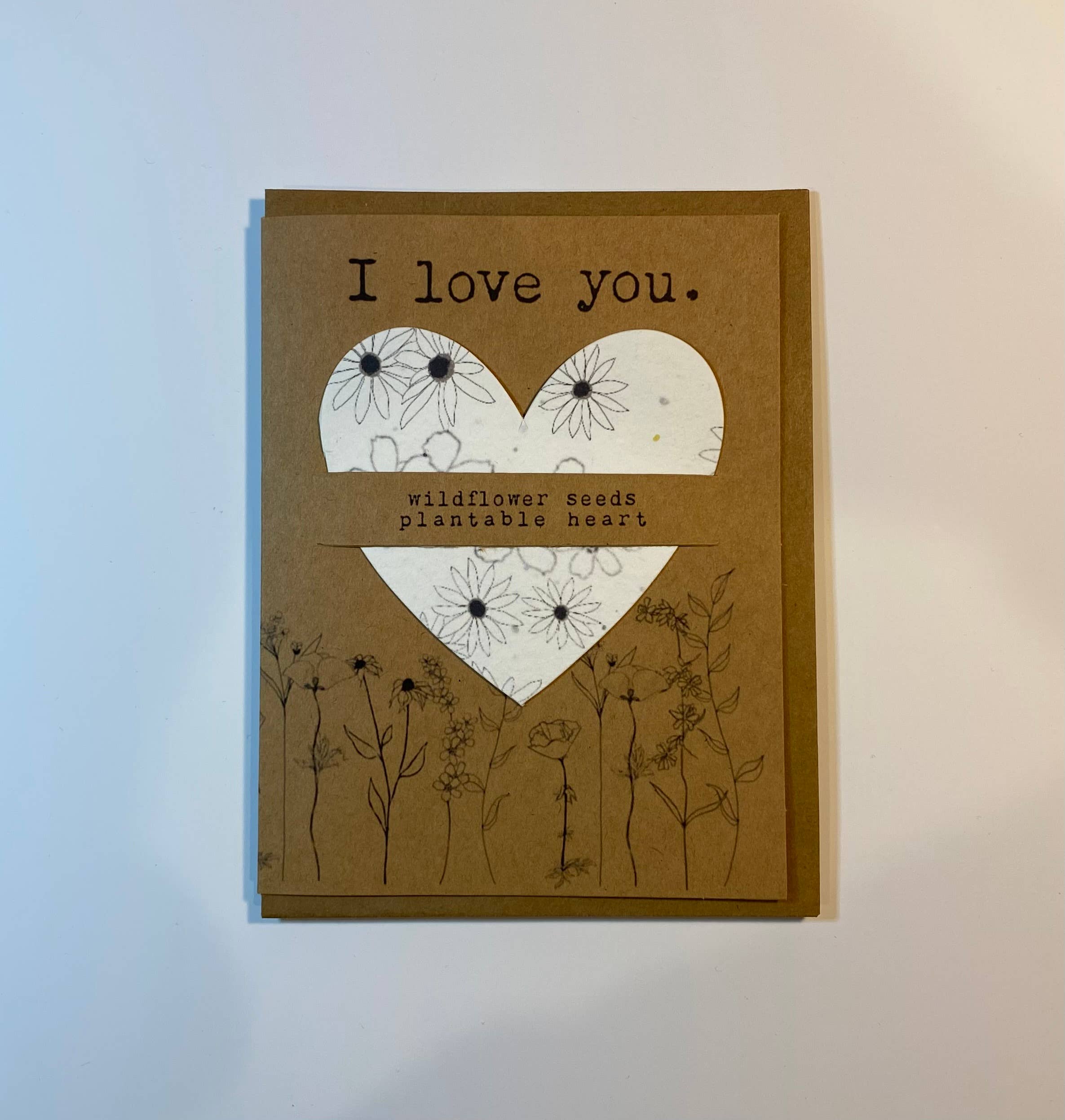 The Raven’s Edge Studio - Wholesale Love Card - Plantable Heart Card: Sustainable Valentine, I Love You8