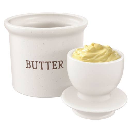 Kook - Wholesale Butter Dish - Kook French Butter Keeper Dish, Ceramic