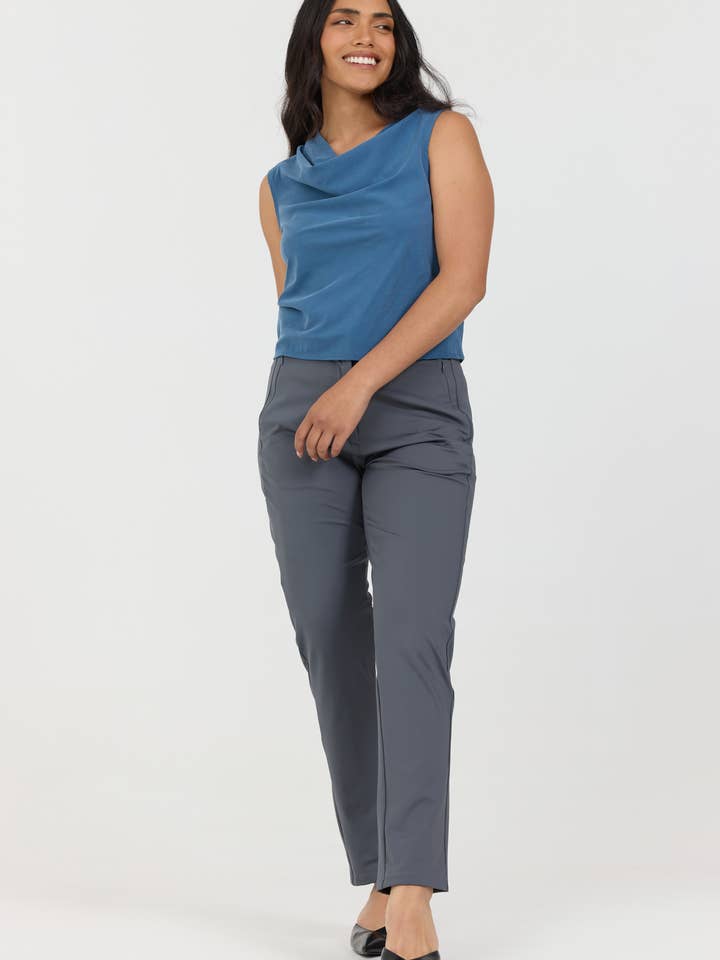 SISU-the brand – wholesale Blouse – Women’s – JADE ASYMMETRICAL COWL 2