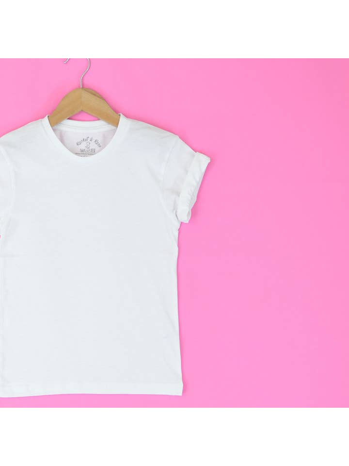 Rocket & Rose Ltd – wholesale T-shirt - Barn – Leopard Neon Stripe KIDS T-SHIRTS