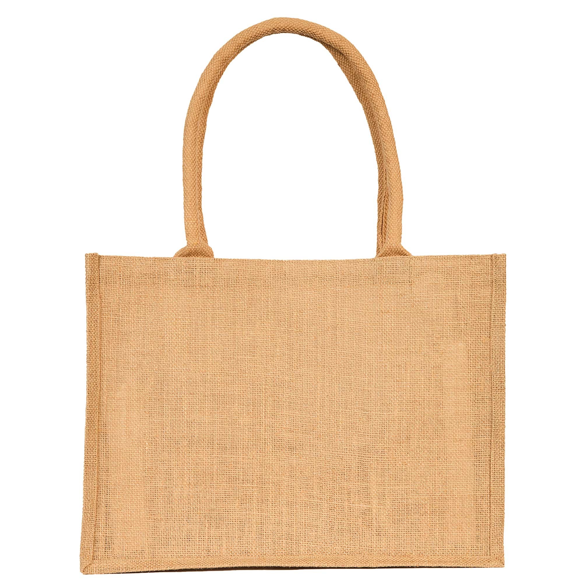 ecojutebags – wholesale Livsmedels-/Shoppingväska – 12 juteväskor för shopping 12"x16"x6" livsmedel & resa3