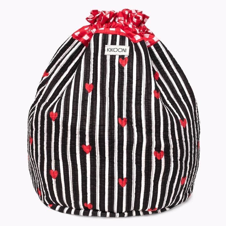 Funbag "Love Edition zwart" groot voor wholesale door kikooni