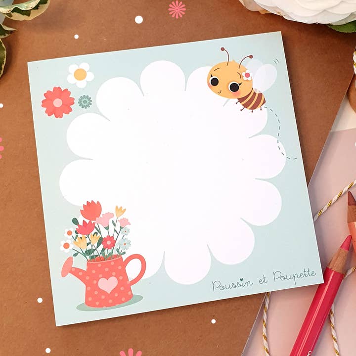 SQUARE BLOCK - BEE for wholesale by Poussin et Poupette