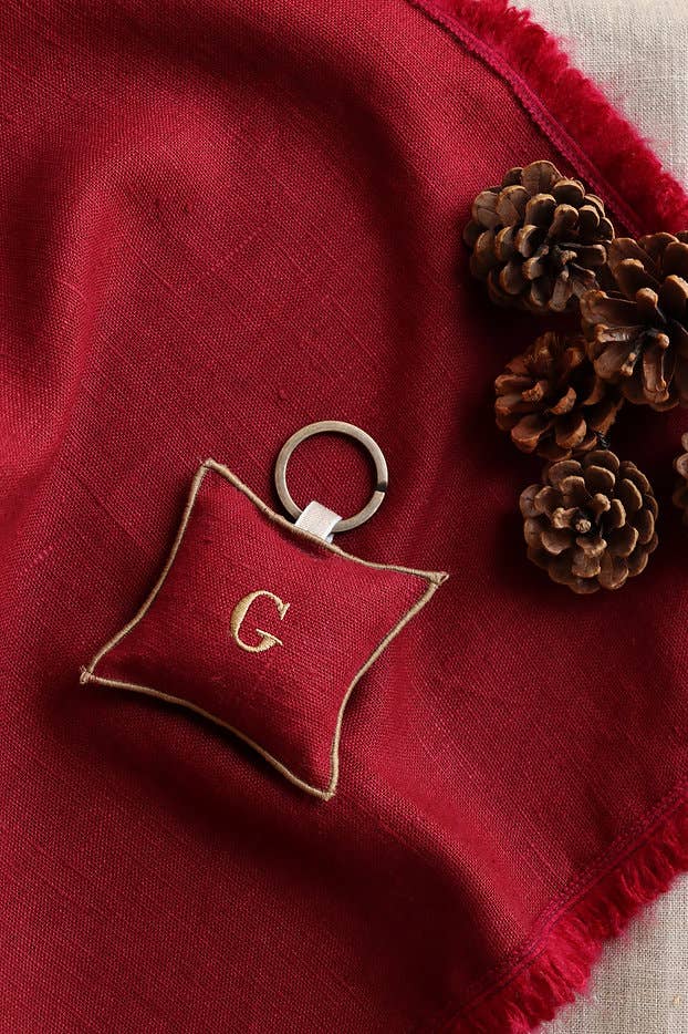 Giardino Segreto - Wholesale Keychain - Unisex - CUSTOMIZABLE linen keychain14