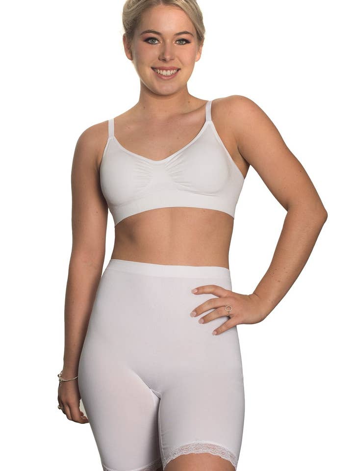 B Free AUSTRALIA - Wholesale Athletic Shorts - Women's - Anti Chafing High Rise Long Cotton Shorts7