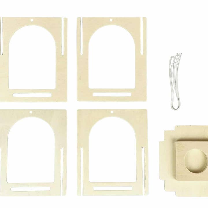 Die Werkkiste - Wholesale DIY Craft Kit - Wooden Lantern Kit for Self-Design2