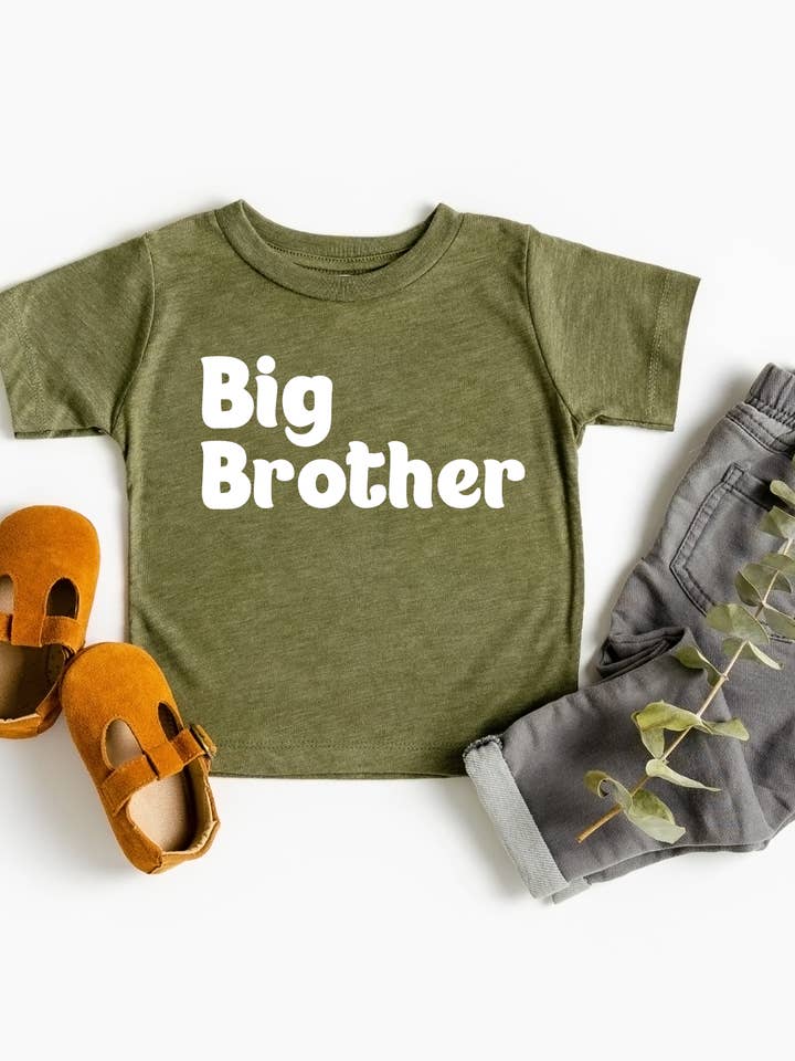Big Brother - Pregnancy Announcement Sibling Tee for wholesale by Claire and Bella