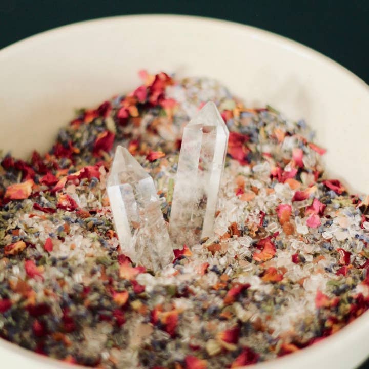 Daylesford Apothecary - Wholesale Bath soak/milk - Rose Quartz Bath Soak2