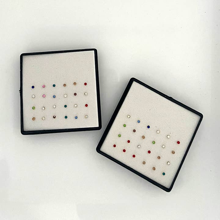 VIE – wholesale Nose ring – Nose Ring Collection Box, 24 Pieces3