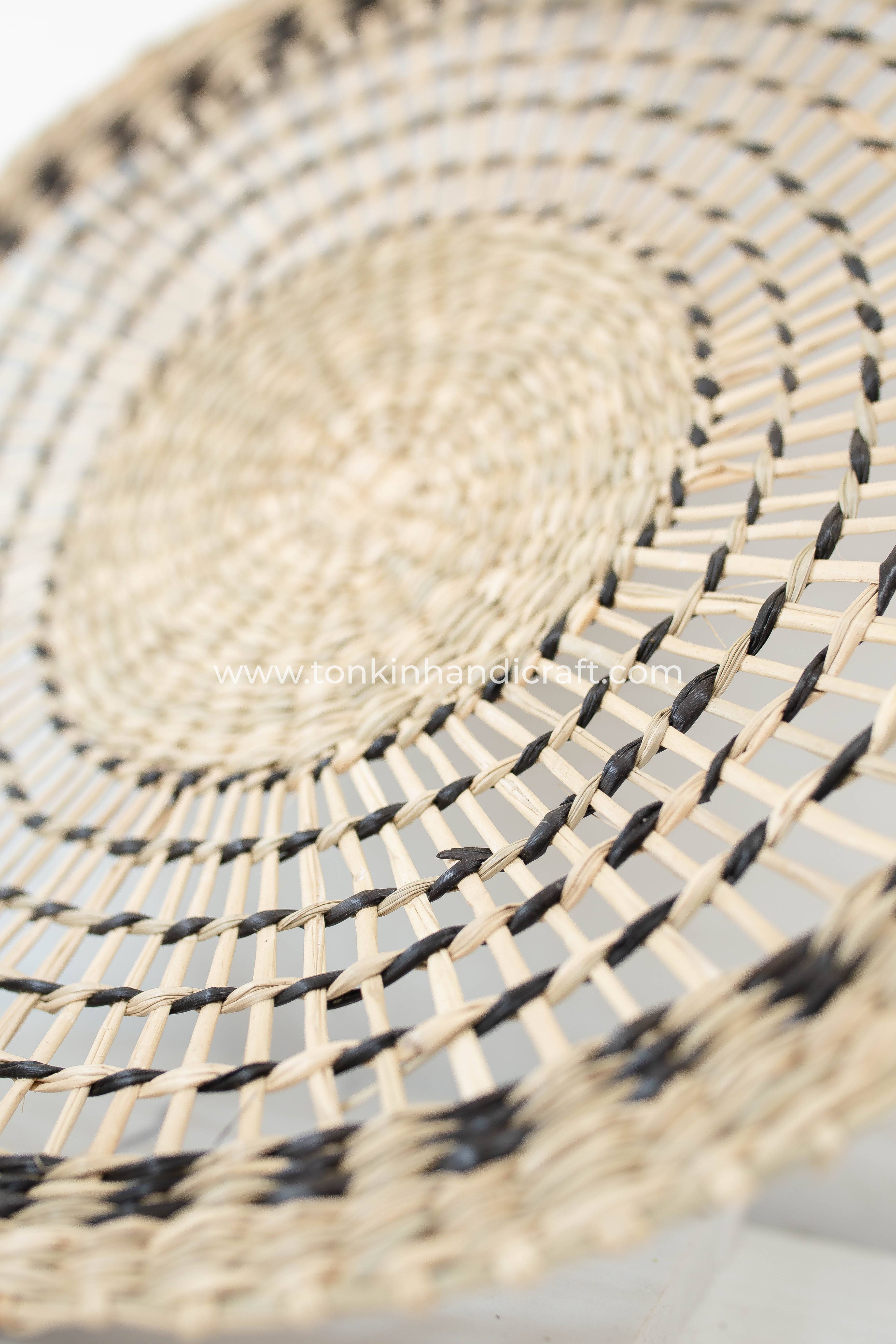 Tonkin Handicraft - Wholesale Wall Accent - Wall Basket Decoration4