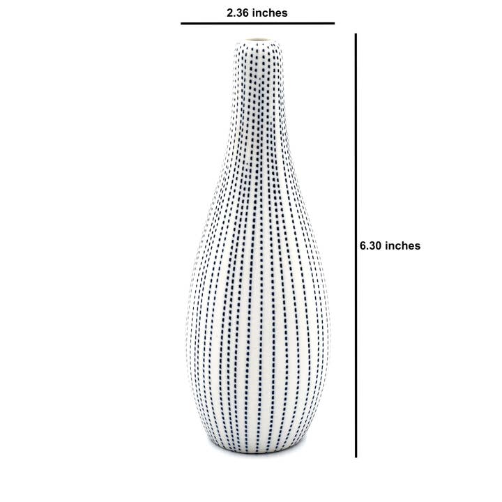Art Floral Trading LLC - Wholesale Vase - Modo Mini - Wo 26 Handcrafted Porcelain Bud Vase