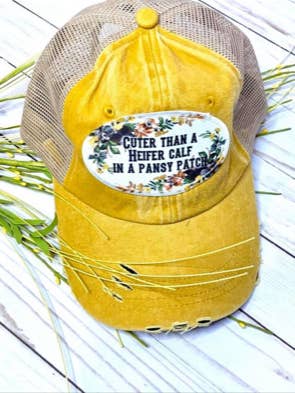 Schattiger dan een vaarskalf in een vioolvormige patch-dop voor wholesale door Raisin' Arrows