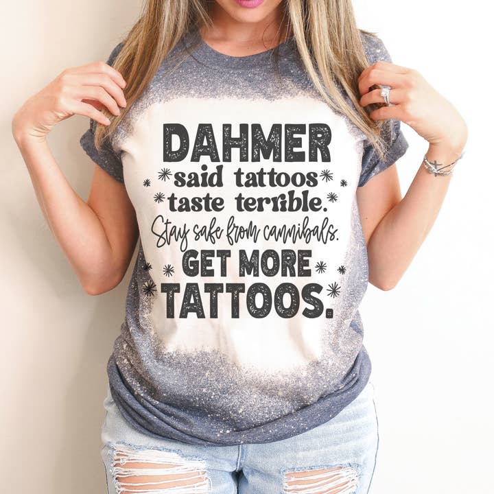 Funny Tattoo T-shirt for engroshandel hos Rebelle Tree Boutique