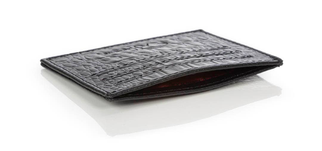 Benenate - Wholesale Card Holder - Women's - Crocodile 333 Card Case1