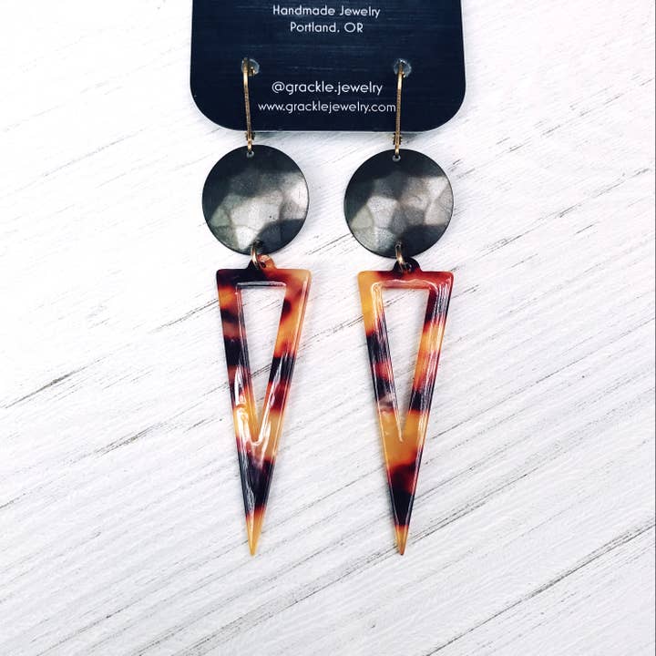 Tortoise Moons for wholesale by Grackle Jewelry