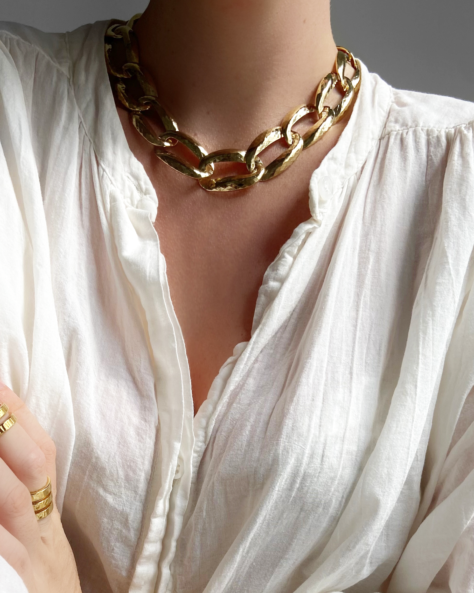 Gold PYTHON NECKLACE for wholesale on Faire2