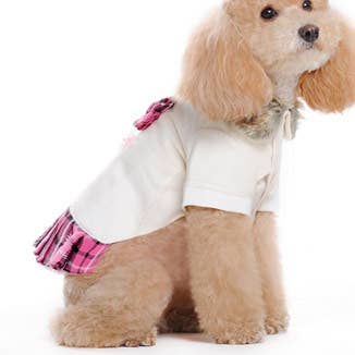 Closed Out Item- Chelsea Plaid Dress for wholesale by Dogo Pet