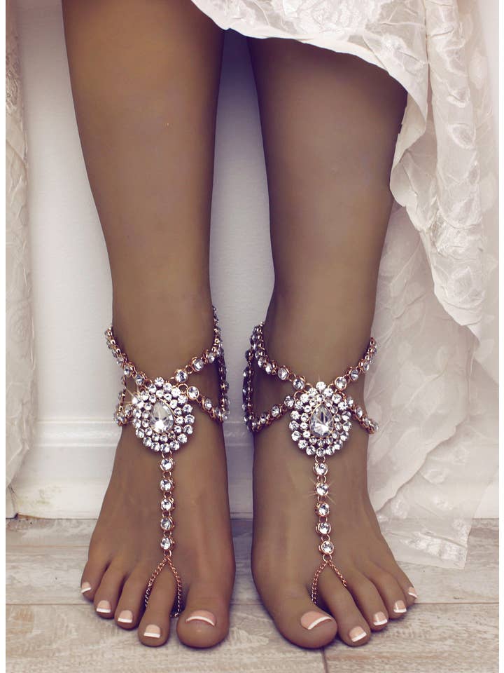 Bare Sandals – wholesale Sandaler - Dam – Serena barfota sandaler i guld5