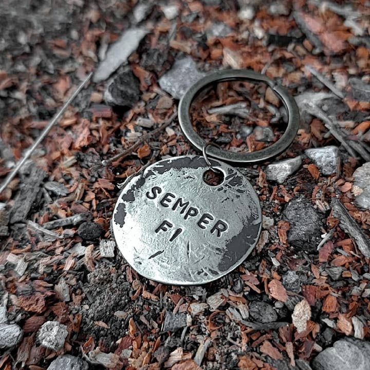 Direct Action USA - Wholesale Keychain - Unisex - Semper Fi Brass Keychain1