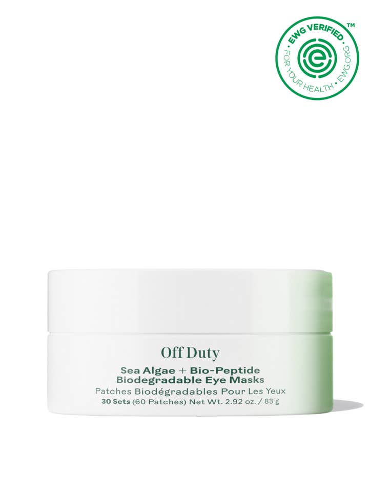 TESTER - OffDuty™ Sea Algae + Bio-Peptide Smoothing Biodegradable Eye Masks - NOT FOR RESALE for wholesale by Three Ships (No Duties | Ships from US/CA | USMCA Compliant)