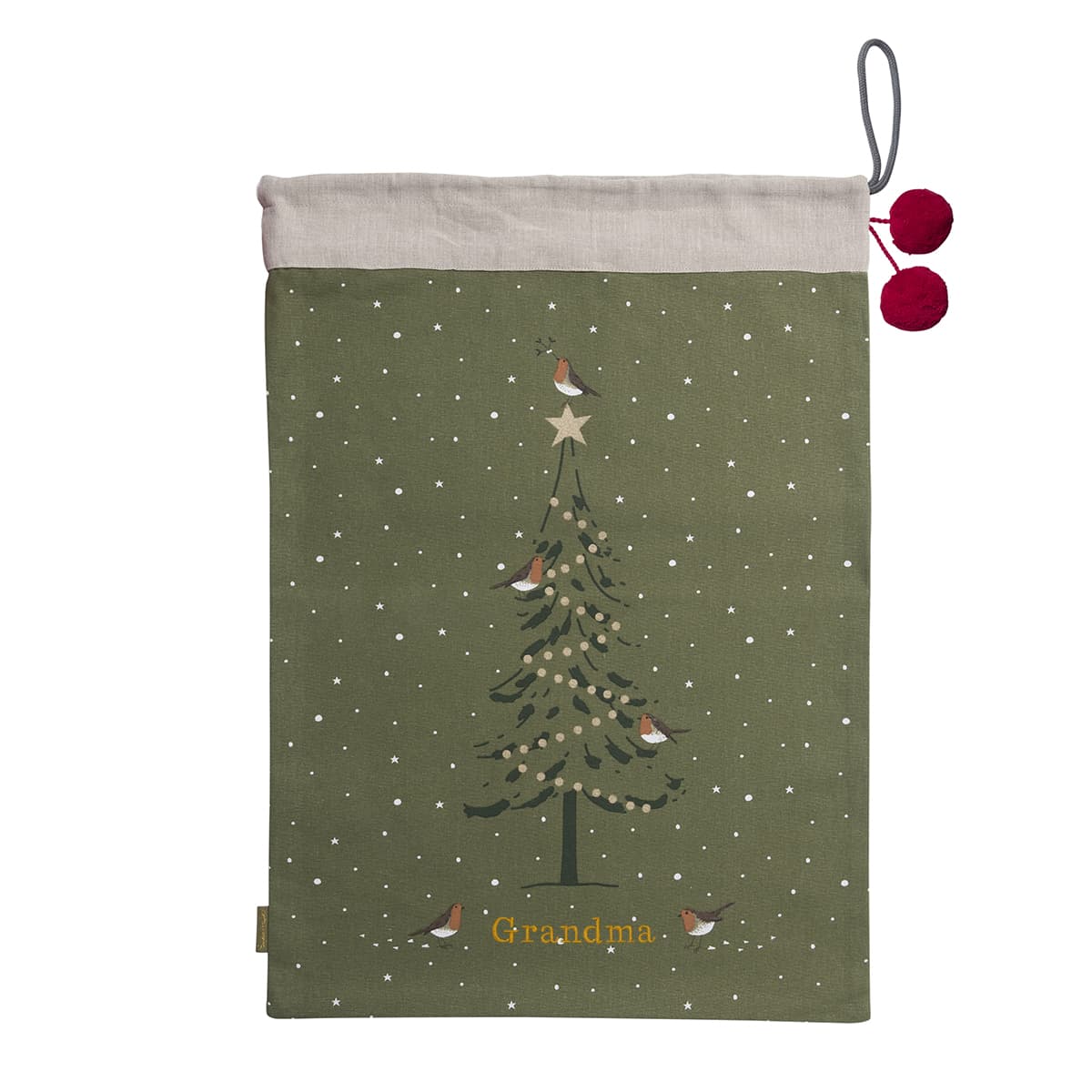 Sophie Allport - Wholesale Christmas Decoration - Robin Christmas Sack4