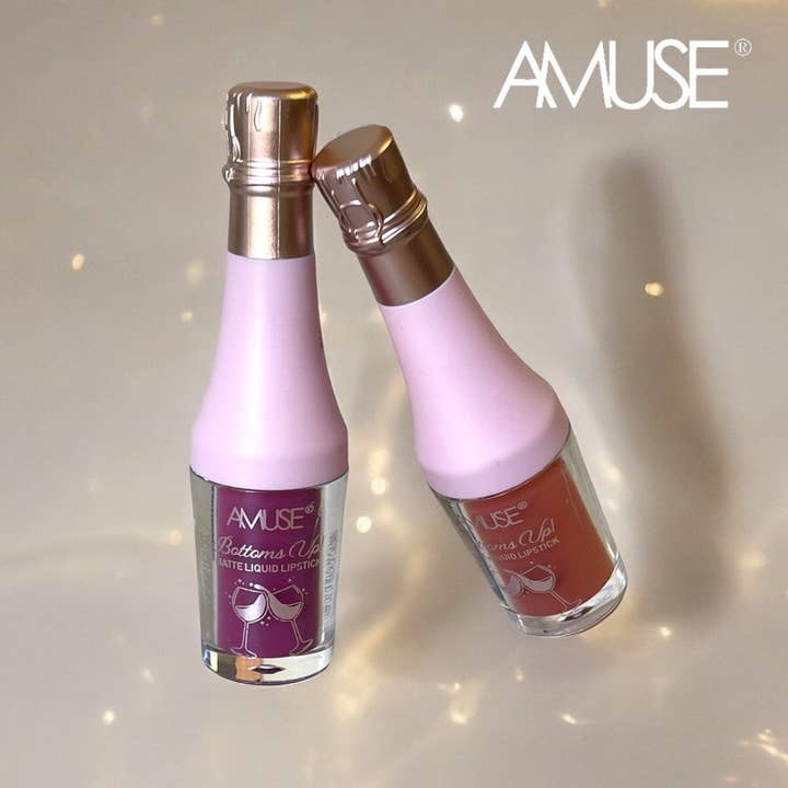 Amuse Bottoms Up Matte Lipstick (assorted) for wholesale by Kitty and Co./Make Up Store Near Me