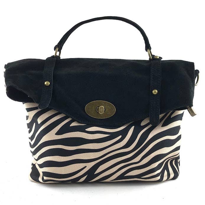 MILANO AMOUR - Wholesale Crossbody Bag - Unisex - LEONARDO CANVAS FANTASY CROSSBODY BAG3