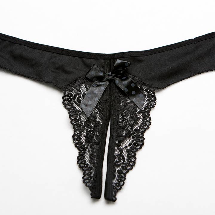 Shirley of Hollywood - Wholesale Underwear - Women's - Stretch Lace And Mesh Open Front0