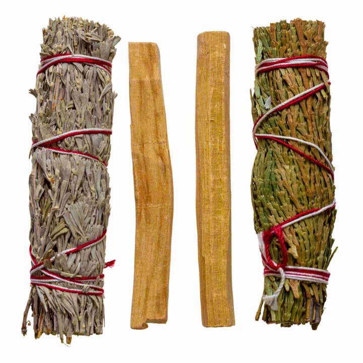 Holistic Harmony: Desert Sage, Palo Santo & Cedar. for wholesale by Down To Earth